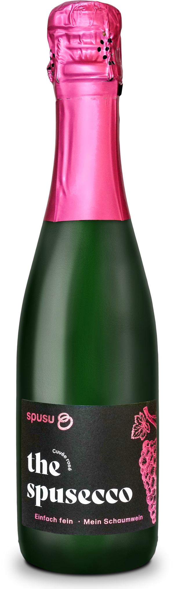 the spusecco rosé Halbflasche
